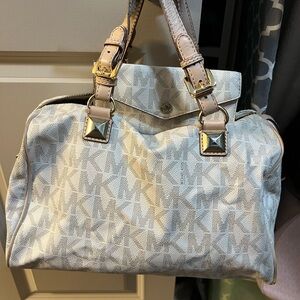 Michael Kors Collection Cream Tote Bag